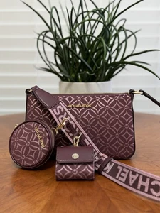 Michael Kors Crossbody Tech Attachment Bag Purse - Picture 1 of 11