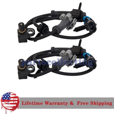 2pcs Front Left or Right ABS Wheel Speed Sensor For GMC Yukon XL Sierra 1500 HD - Image 1 of 4