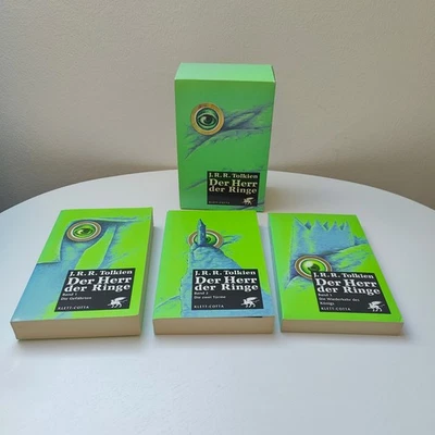 Der Herr Der Ringe Trilogie Taschenbücher Box Klett-Cotta - Bild 1 von 4