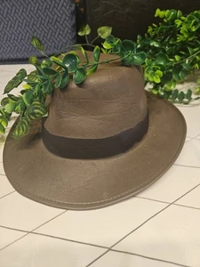 Indiana Jones Brown Costume Hat 2007 Hasbro Halloween - Picture 1 of 6