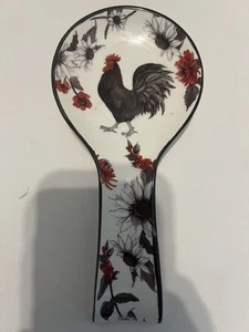 Cracker Barrel Rooster Spoon Rest - Picture 1 of 8