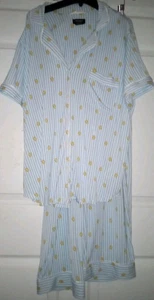 Kate Spade 2X Pyjama Set Zitronenmuster Modal/Elasthan 93/7% - Bild 1 von 2