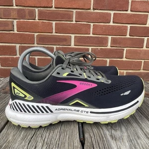 Zapatos para correr Brooks Adrenaline GTS 23 negro rosa para mujer talla 9 EE. UU. 1203811B037 - Imagen 1 de 10