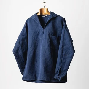 Vintage 70s German Army Navy HBT Smock - Size Large - Picture 1 of 9