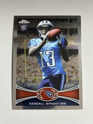 Kendall Wright RC 2012 Topps Chrome Tennessee Titans #212   P699 - Image 1 of 2
