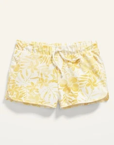 Old Navy Kids Size Small (6-7) Tropical Jersey Shorts Dolphin-Hem NWT - Picture 1 of 2