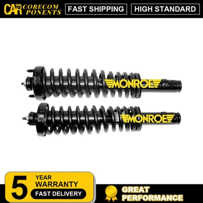 Monroe Front Suspension Strut w/ Coil Spring Assembly For 1996-2000 Honda Civic - Image 1 of 2