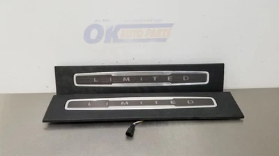 16 FORD F150 LIMITED ILLUMINATED SILL PLATE SET PAIR BLACK - Image 1 of 4