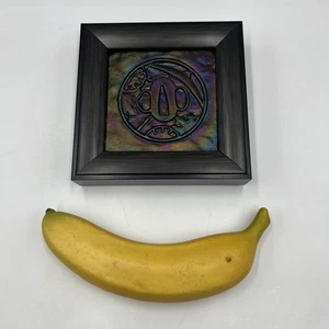 1982 Lundberg Studios Kunstglas quadratische Fliese / Briefbeschwerer - Bild 1 von 14