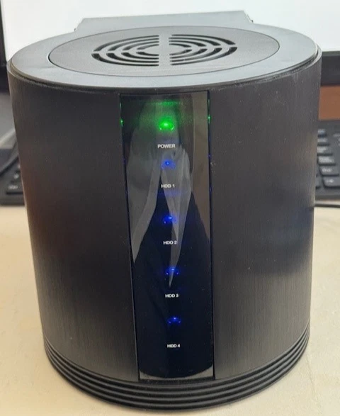 Enterprise 4 Bay Box  External SATA with 4x 1 TB Samsung SSD Fitted - P&P USB 3 - Image 1 of 4