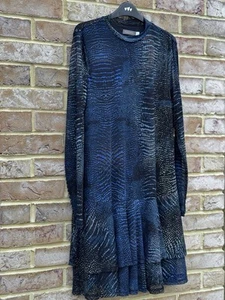 MINT VELVET ‘Bohemian’ Print Dress - Size 14 - Picture 1 of 5