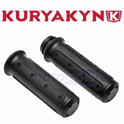 Kuryakyn Heavy TBW Industry Grips for 2018-2019 Harley Davidson FLFB Fat Boy zx Foto 1 de 4