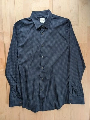 PAUL SMITH Manga Larga Abotonada - Hecho en Italia - Cuello Talla 16.5 - Excelente Foto 1 de 4