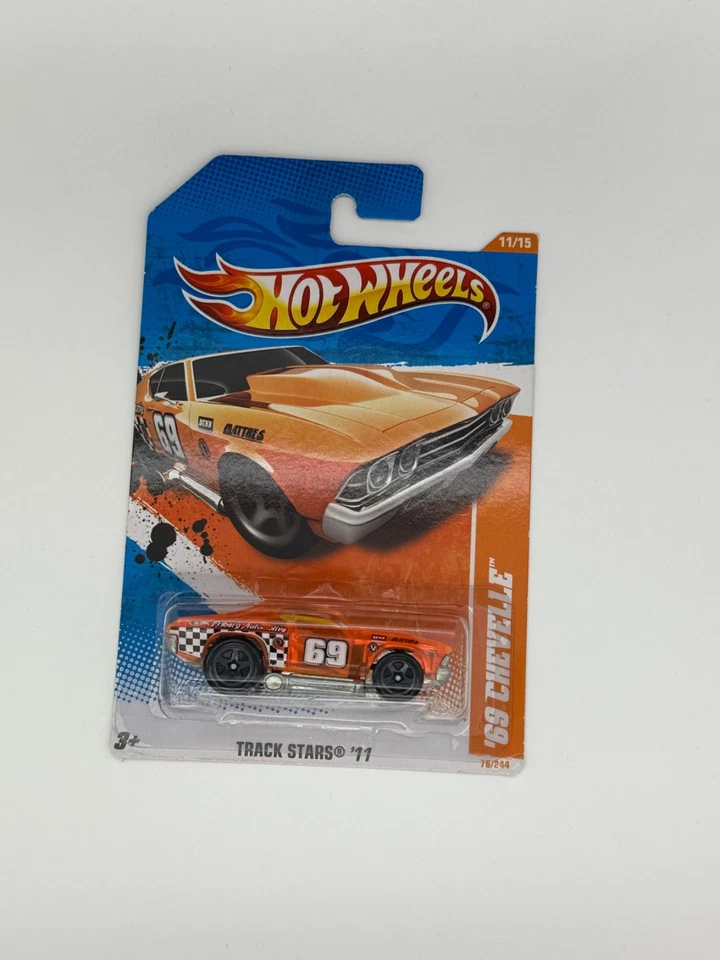 Chevelle Orange 2011 Hot Wheels '69 - Track Stars #76/244 Foto 1 de 1