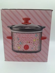 Hello Kitty and Friends 2-Quart Slow Cooker Removable Stoneware Insert 3 Heat  - Picture 1 of 6