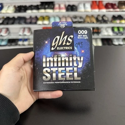 Guitarra Eléctrica GHS Infinity Steel 009 De Colección Extra Ligera 2 Paquetes Foto 1 de 4