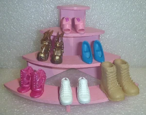 Barbie Shoes - Another 6 Pair ~*~VGUC~*~6 Colors~*~6 Styles~*~No Japan - Picture 1 of 6