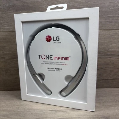 Genuine LG Tone Infinim HBS-910 Bluetooth  Headset Harmon Kardon Sound  - image 1 of 4