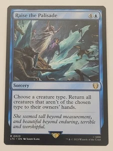 Raise the Palisade #23 (NM) Herr der Ringe LTC Magic MTG - Bild 1 von 4