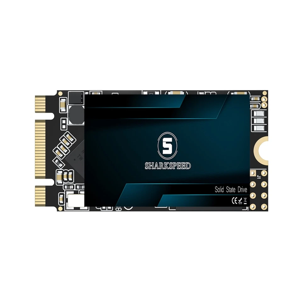 SSD 4TB M.2 2242 SATA III 6Gb/s B+M Key 42mm 3D NAND NGFF Internal Solid Stat... - Image 1 of 4