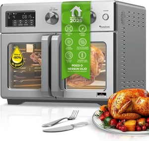 Turbotronic Forno Digitale XXL 32 Litri 4In1 Con Girarrosto | Mini Forno, Airfry - Foto 1 di 12