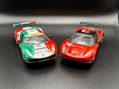 Carrera GO Ferrari 488 GT3 64136 AF Corse+64186Squadra Corse Italia No7 ohne OVP