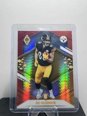 2021 Panini Phoenix - Rookie Pat Freiermuth #117 Fire Burst (RC) - Image 1 of 2