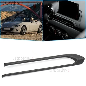 Carbono mate para Mazda MX-5 Miata 2016-24 tablero central aire acondicionado ventilación moldura - Imagen 1 de 15