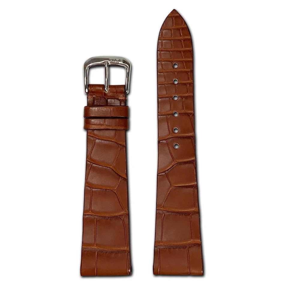 Genuine Alligator Watch Band | Mahogany | Zurich | For Patek Philippe - Image 1 of 1