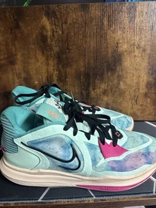 Nike Kyrie low 5 Community EP blue multi Irving men’s sneakers size 8 - Picture 1 of 7