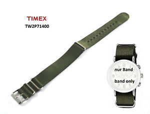 Timex Replacement Band TW2P71400 - Fabric Band - For Timex Weekender Models 20mm