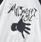 Midnight Oil T Shirt 80s Rock T Shirt New Wave T Shirt Men Small Concert T Shirt