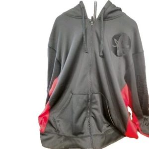 Ohio State Buckeyes Hoddie Anthrac./Scarlet W/Buckeye L/C-Ohio State L/S NEW XL - Picture 1 of 5