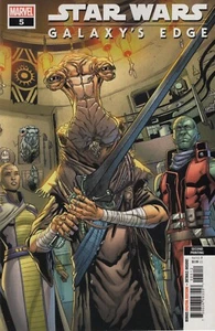 Star Wars Galaxy's Edge #5 variante Sliney segunda impresión Marvel Comics 2019 - Imagen 1 de 2