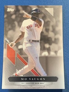 2021 Topps X Derek Jeter Captain’s Corner #30 MO VAUGHN - Boston Red Sox