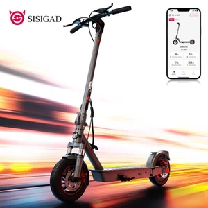 10" Peak 750W Electric Scooter Adults EScooter DualShock Absorption & Smart App - Picture 1 of 9