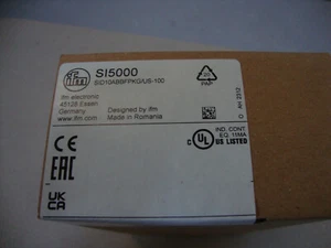 IFM Strömungswächter SI5000 (SID10ABBFPKG/US-100 ) NEU OVP NEW - Bild 1 von 4