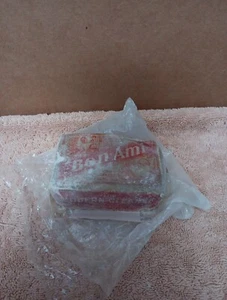 Antique 1938 Bon Ami Brand Bar Of Cleaner Soap And Package - Picture 1 of 4