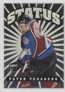 1996-97 Donruss Elite Status Promos /750 Peter Forsberg #7 HOF