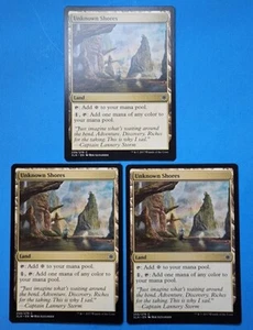 3x Unknown Shores Ixalan 2017 Mtg Magic Gathering Card Colorless Land Mana 259 - Picture 1 of 4