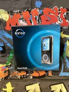 SanDisk Sansa e260 MP3 Player 4 GB (boxed & sealed) - Picture 1 of 2
