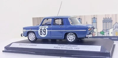 SOLIDO made in France 1/43 Renault 8 Gordini Rallye Montecarlo 1969 elaborazione - Immagine 1 di 4