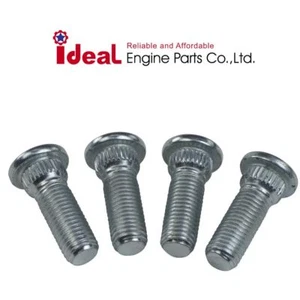 Wheel Hub Bolts Serration Stud M10*1.25*30 for Yamaha Big Bear 400 F&R 00~12 - Picture 1 of 1