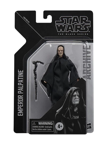 Star Wars Black Series Archive Emperor Palpatine 6" Figure New in Package Cover