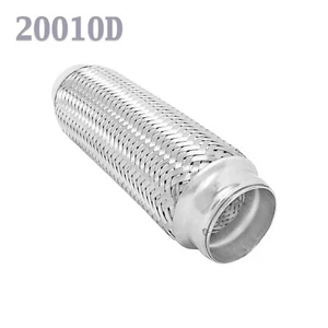 Tubo flexible de escape de 2"" x 10"" calidad acero inoxidable resistente triple capa - Imagen 1 de 3