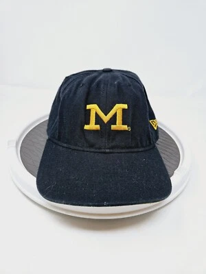 Vintage Michigan Wolverines New Era Tyro.001 Fitted Hat Size 7 1/4 FAST SHIPPING - Image 1 of 4