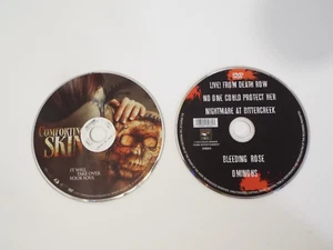 HORROR DVD LOT-RARE-COMFORTING SKIN-DEATH ROW-NIGHTMARE-BLEEDING ROSE-OMINOUS*** - Picture 1 of 3