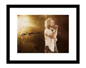 Eddie Vedder 8x10 Autographed photo Pearl Jam signed print grunge rock music - Picture 1 of 2
