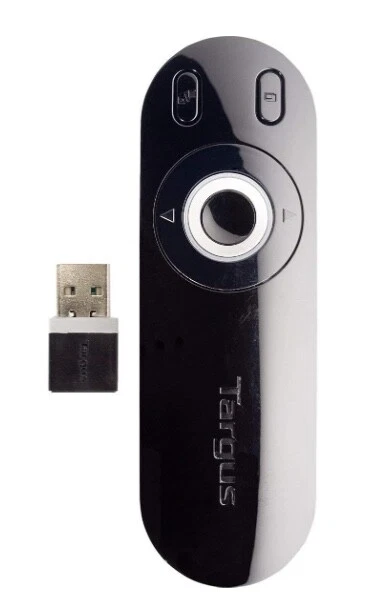 Targus Wireless Laser Presentation Remote with Clicker, Black - Image 1 of 1