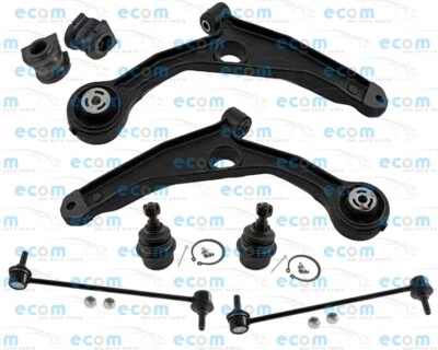 Kit de 8 piezas de brazos de horquilla inferiores para Dodge Avenger R/T SE rótulas balanceadas Foto 1 de 4